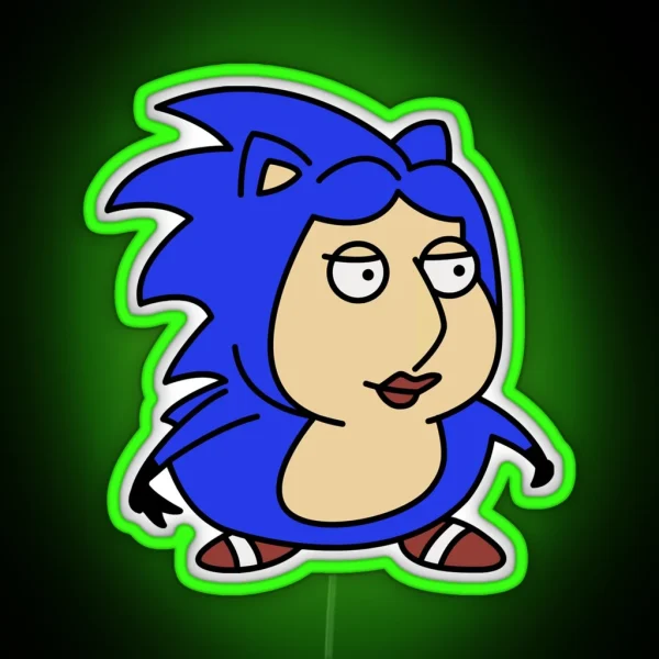 Sonic Lois RGB Neon Sign
