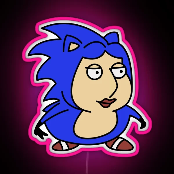 Sonic Lois RGB Neon Sign