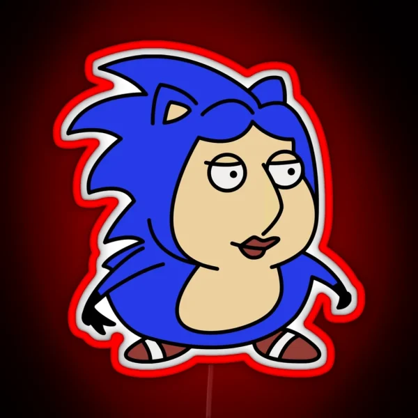 Sonic Lois RGB Neon Sign