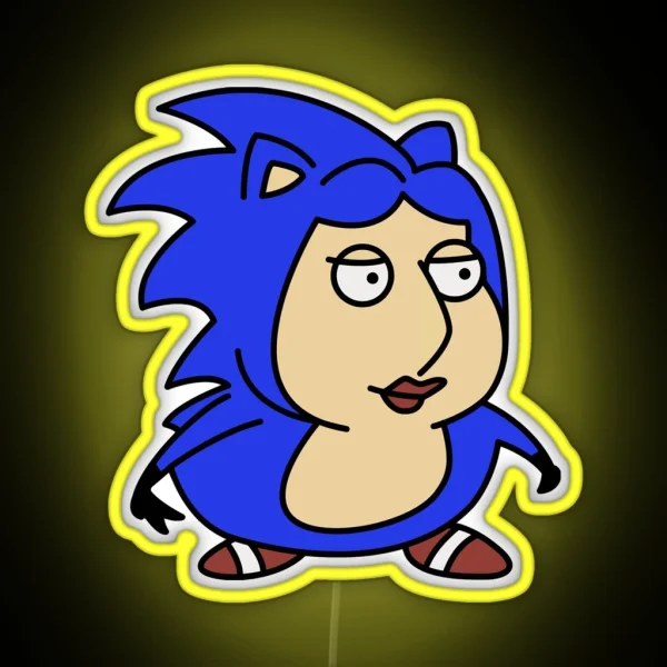 Sonic Lois RGB Neon Sign