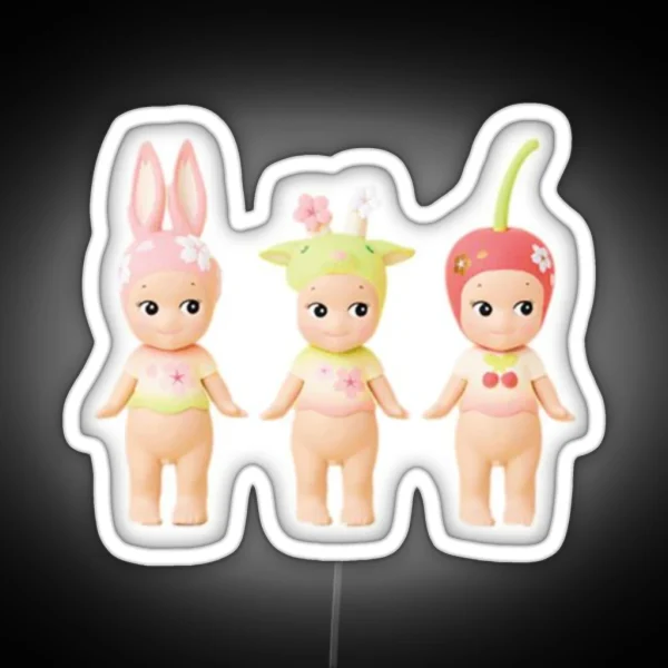 Sonny Angel Cherry Blossom Spring RGB Neon Sign