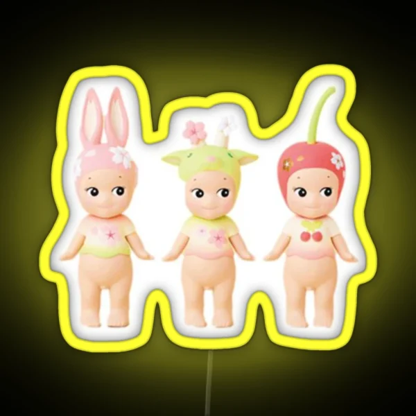 Sonny Angel Cherry Blossom Spring RGB Neon Sign
