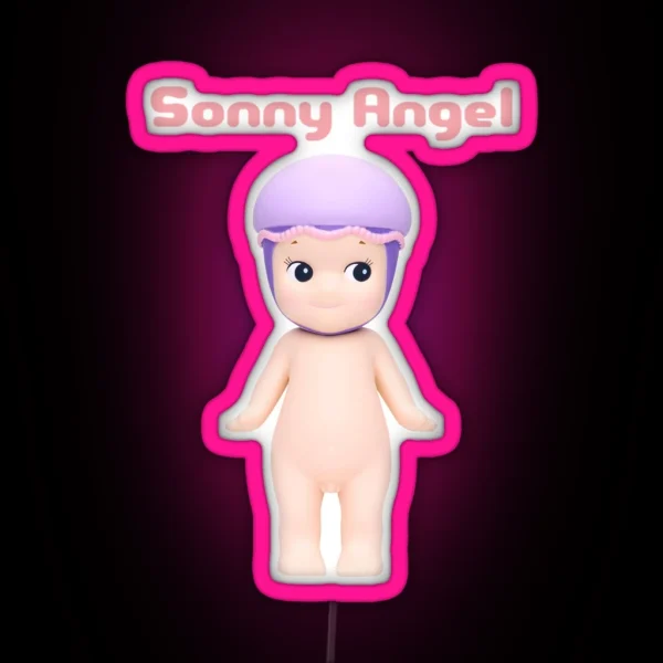 SONNY ANGEL Jellyfish Baby RGB Neon Sign