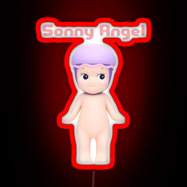 SONNY ANGEL Jellyfish Baby RGB Neon Sign
