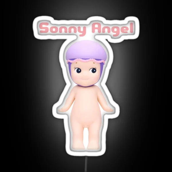 SONNY ANGEL Jellyfish Baby RGB Neon Sign