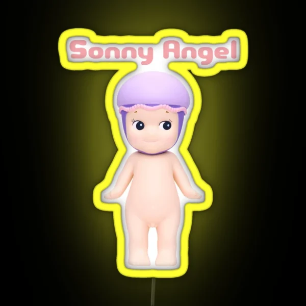 SONNY ANGEL Jellyfish Baby RGB Neon Sign