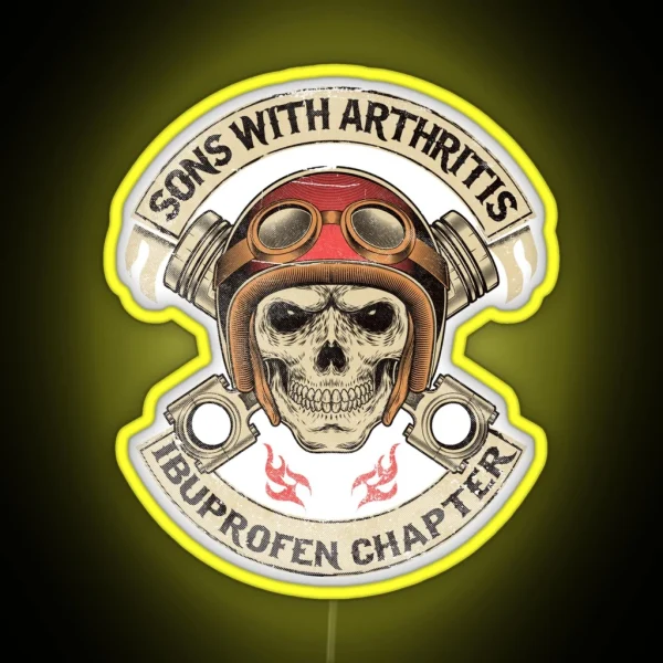 Sons With Arthritis Ibuprofen Chapter RGB Neon Sign