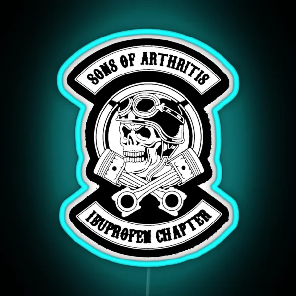 Sons With Arthritis Ibuprofen Chapter RGB Neon Sign