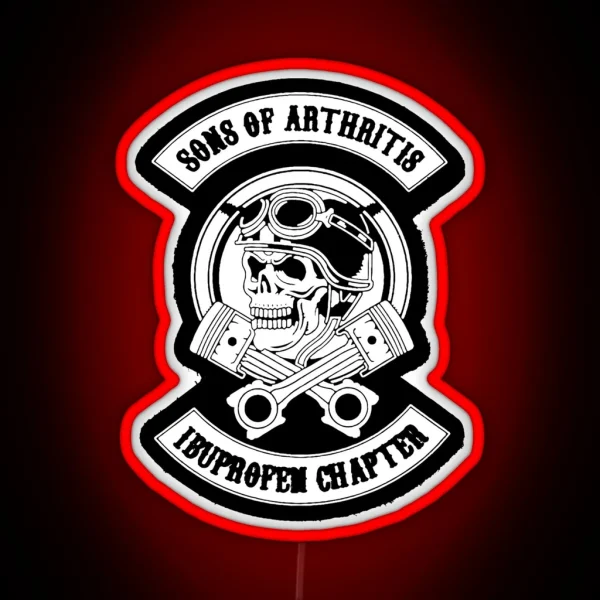 Sons With Arthritis Ibuprofen Chapter RGB Neon Sign