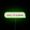 Pisces Pink Neon Sign Perfect Decor Accent for Aquatic Theme Lovers