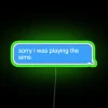 Neon RGB Sign for The Sims Fans and Gamers Decor