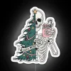 Add spooky festive fun with this RGB neon skeleton sign.