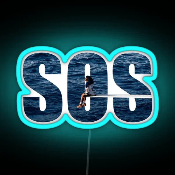 SOS SZA RGB Neon Sign
