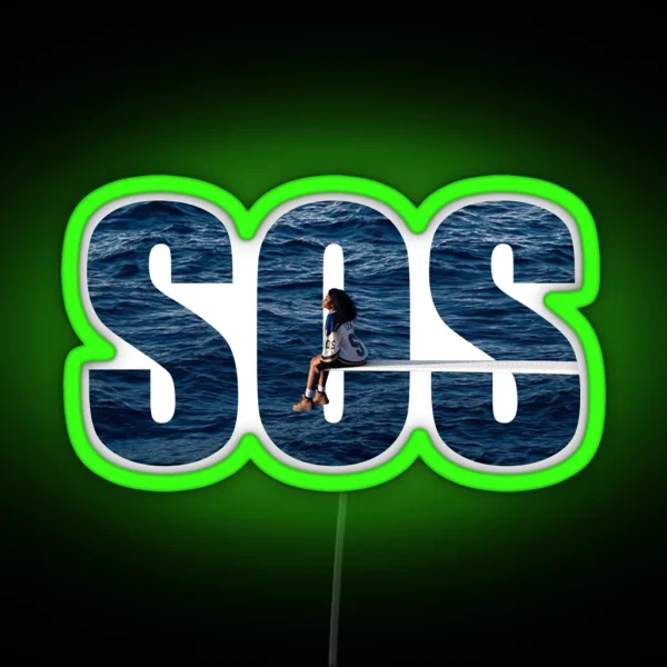 SOS SZA RGB Neon Sign