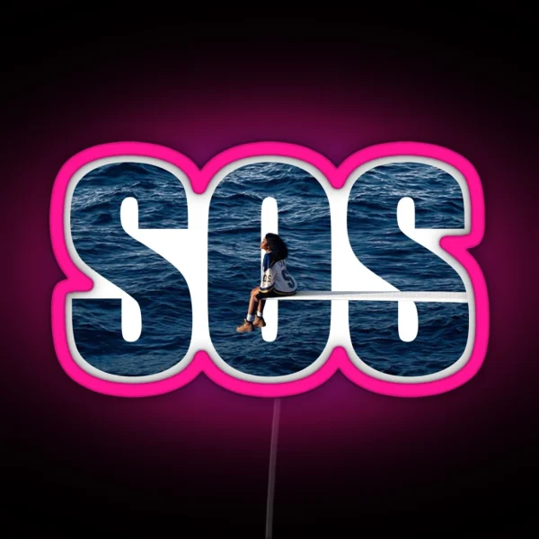SOS SZA RGB Neon Sign