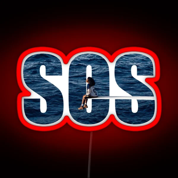 SOS SZA RGB Neon Sign