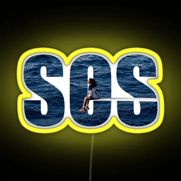 SOS SZA RGB Neon Sign