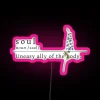 Add depth to any space with vibrant Soul Definition Neon Sign.