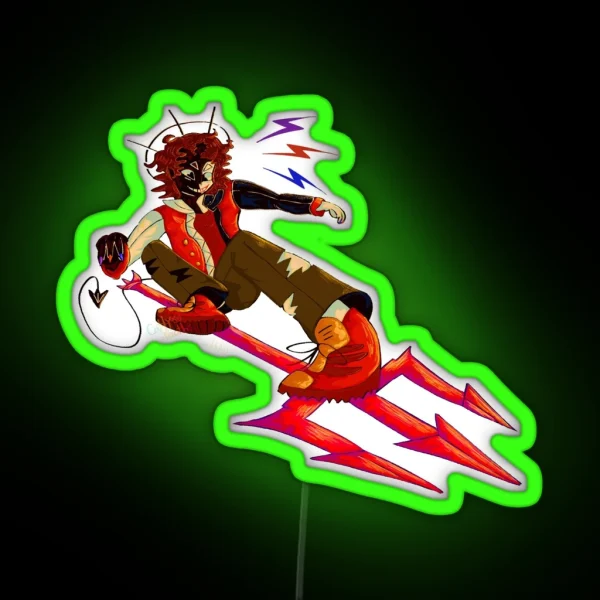 Souls Totally Tubular Trident RGB Neon Sign