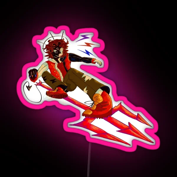 Souls Totally Tubular Trident RGB Neon Sign