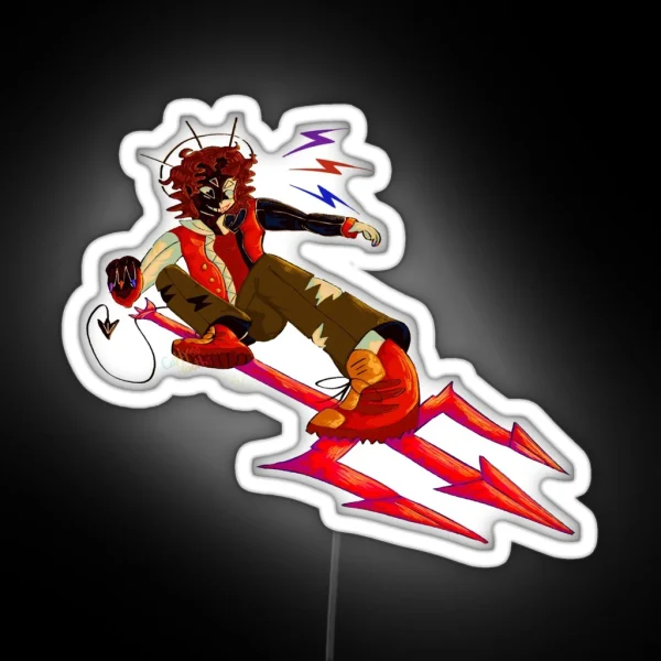 Souls Totally Tubular Trident RGB Neon Sign