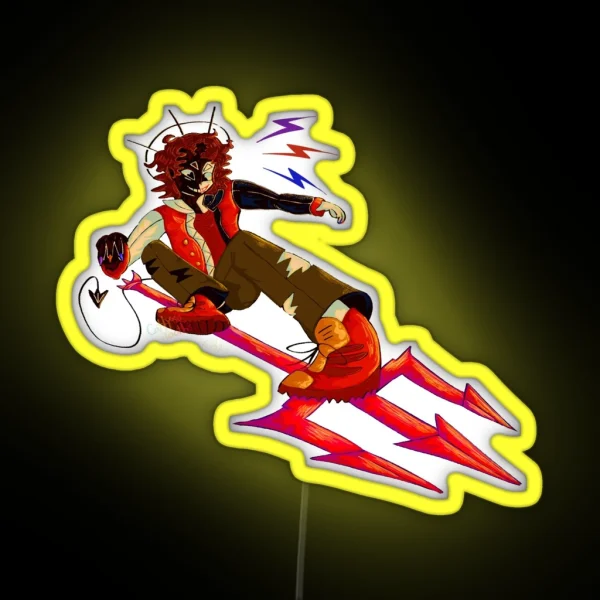Souls Totally Tubular Trident RGB Neon Sign