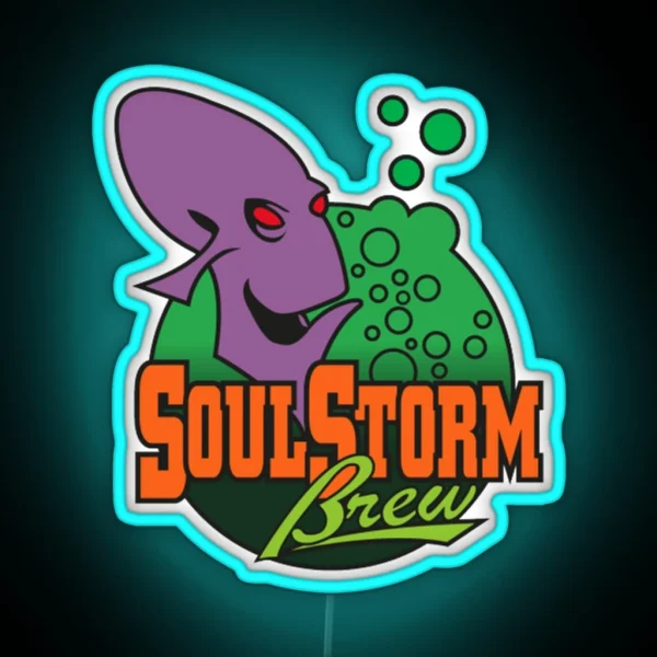 Soulstorm Brew Oddworld RGB Neon Sign