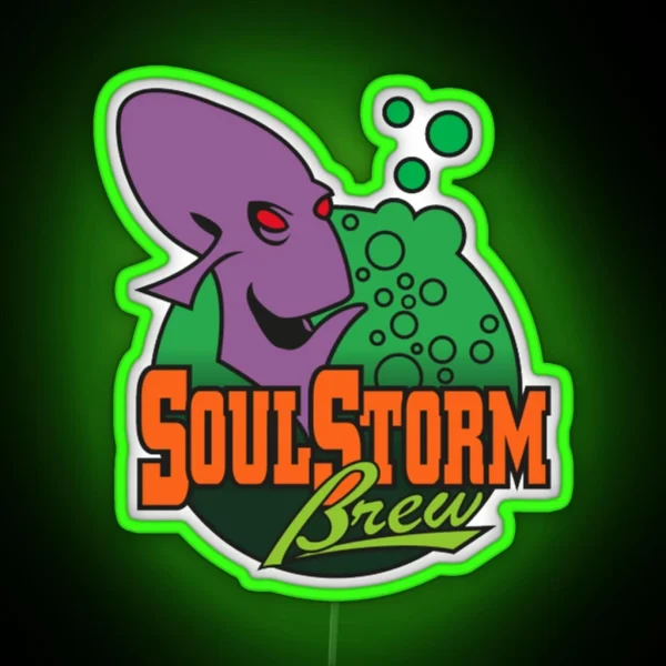 Soulstorm Brew Oddworld RGB Neon Sign