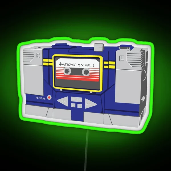 Soundwave S Hooked On A Feeling RGB Neon Sign