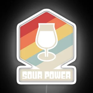 Sour Beer Brewer And Drinker RGB Neon Sign