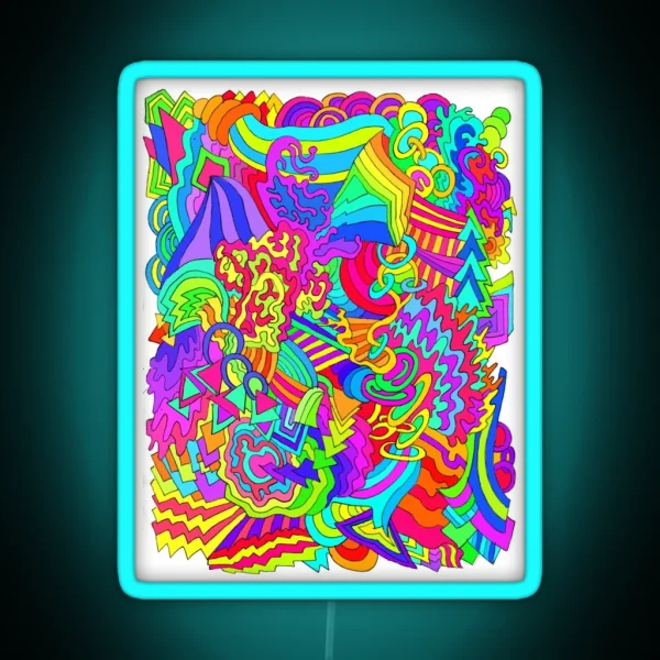 Sour Chaos RGB Neon Sign