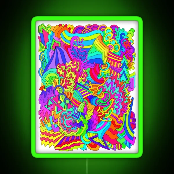 Sour Chaos RGB Neon Sign