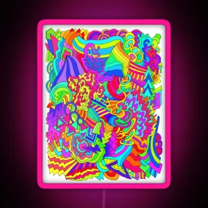 Sour Chaos RGB Neon Sign