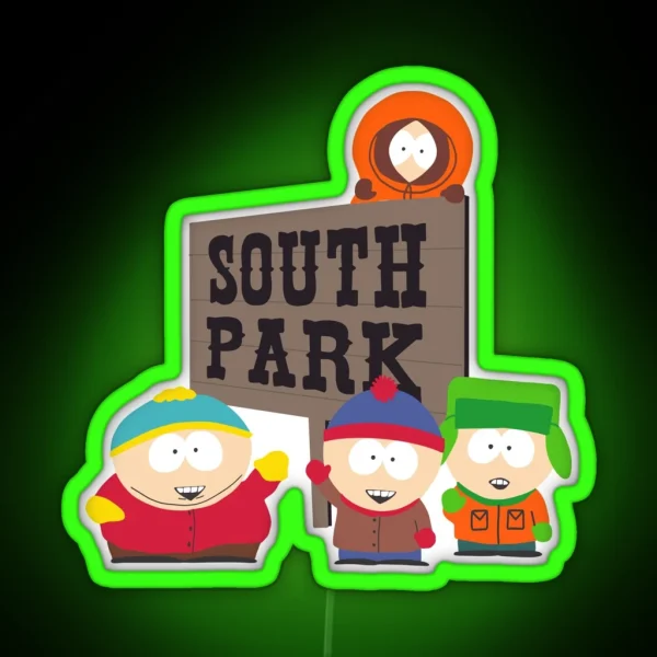 South Park RGB Neon Sign