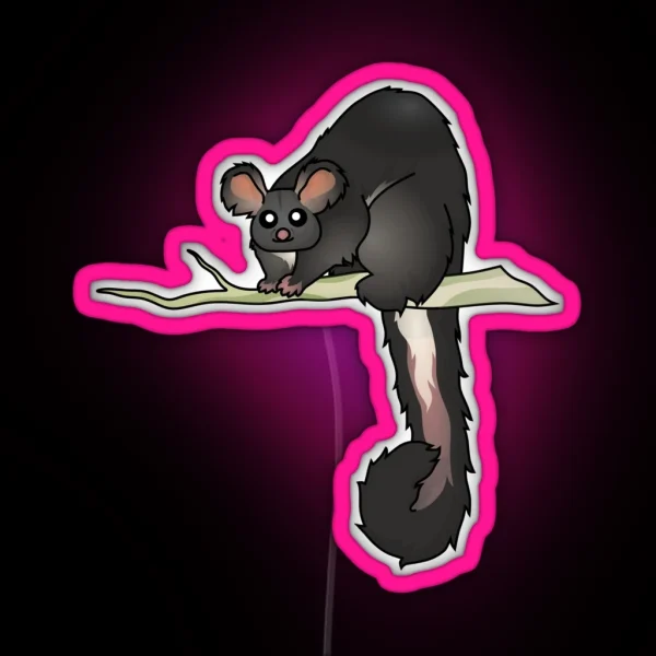 Southern Greater Glider Dark RGB Neon Sign