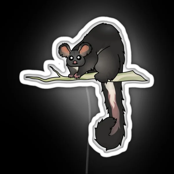 Southern Greater Glider Dark RGB Neon Sign