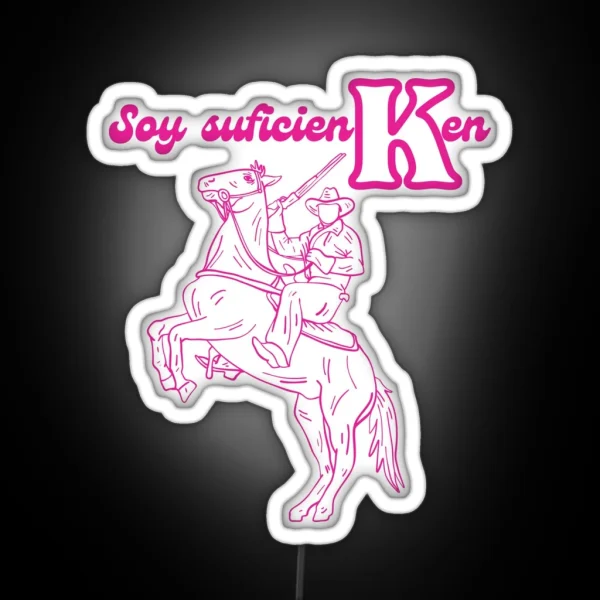 Soy Suficienken Design RGB Neon Sign