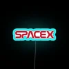 Emblazon your space with this vibrant SpaceX RGB neon sign.