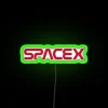 Bold Space Exploration Theme Neon Sign with Colorful LED Accents