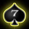 Lucky Number Seven RGB LED Neon Sign for Good Fortune