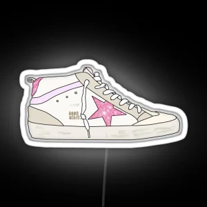 Sparkle Golden Goose Mid Star RGB Neon Sign