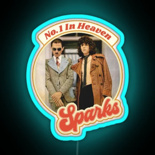 Sparks Band Sparks Brothers Ron Mael RGB Neon Sign