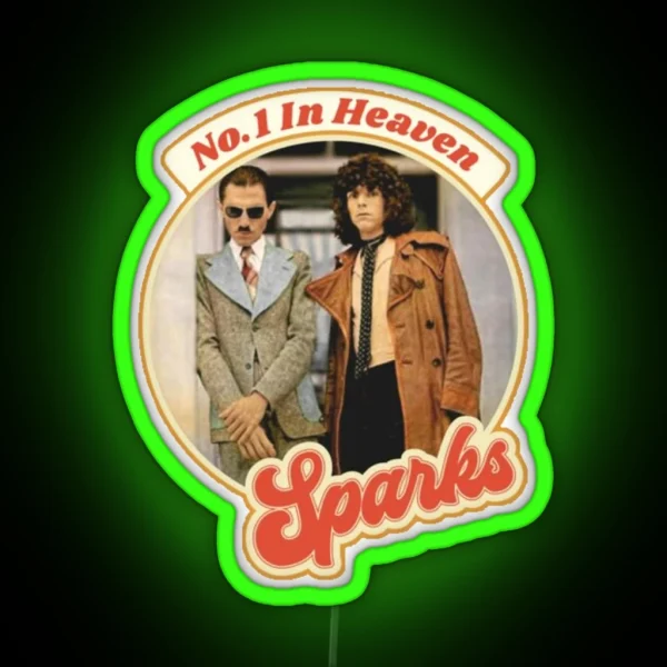 Sparks Band Sparks Brothers Ron Mael RGB Neon Sign