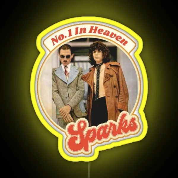 Sparks Band Sparks Brothers Ron Mael RGB Neon Sign