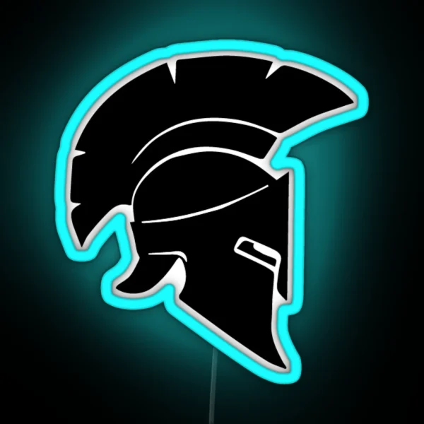 Spartan Helmet RGB Neon Sign