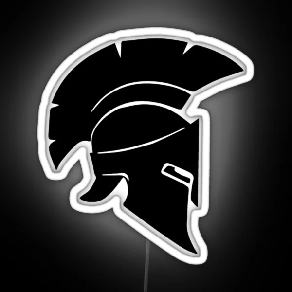 Spartan Helmet RGB Neon Sign