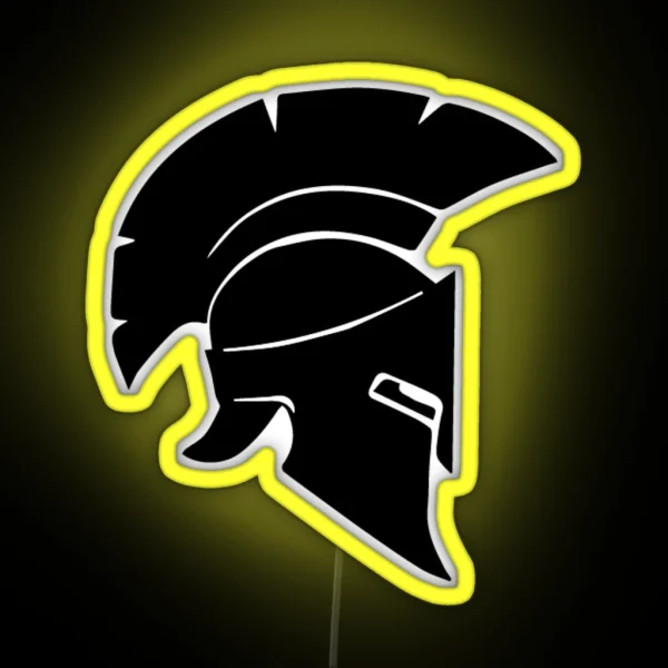 Spartan Helmet RGB Neon Sign