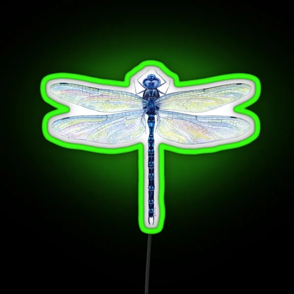 Spatterdock Dragonfly RGB Neon Sign