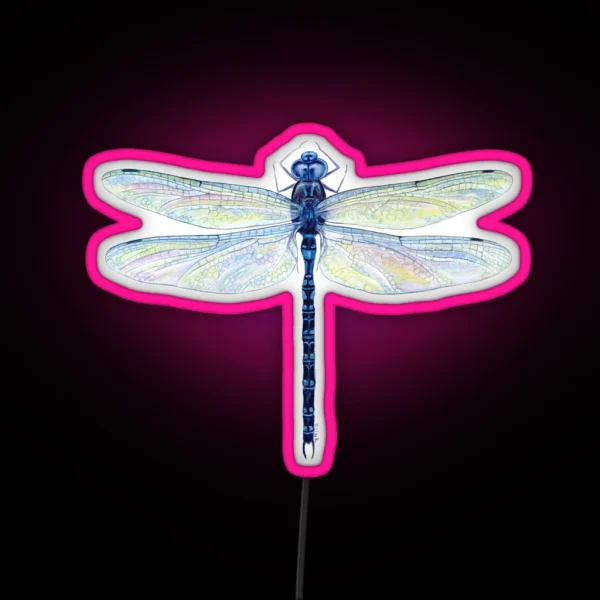 Spatterdock Dragonfly RGB Neon Sign
