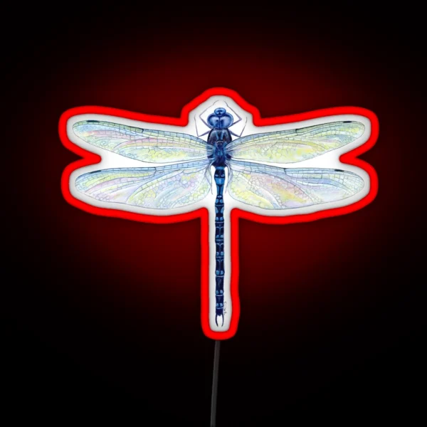 Spatterdock Dragonfly RGB Neon Sign